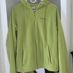 Green- Polyester Columbia jacket